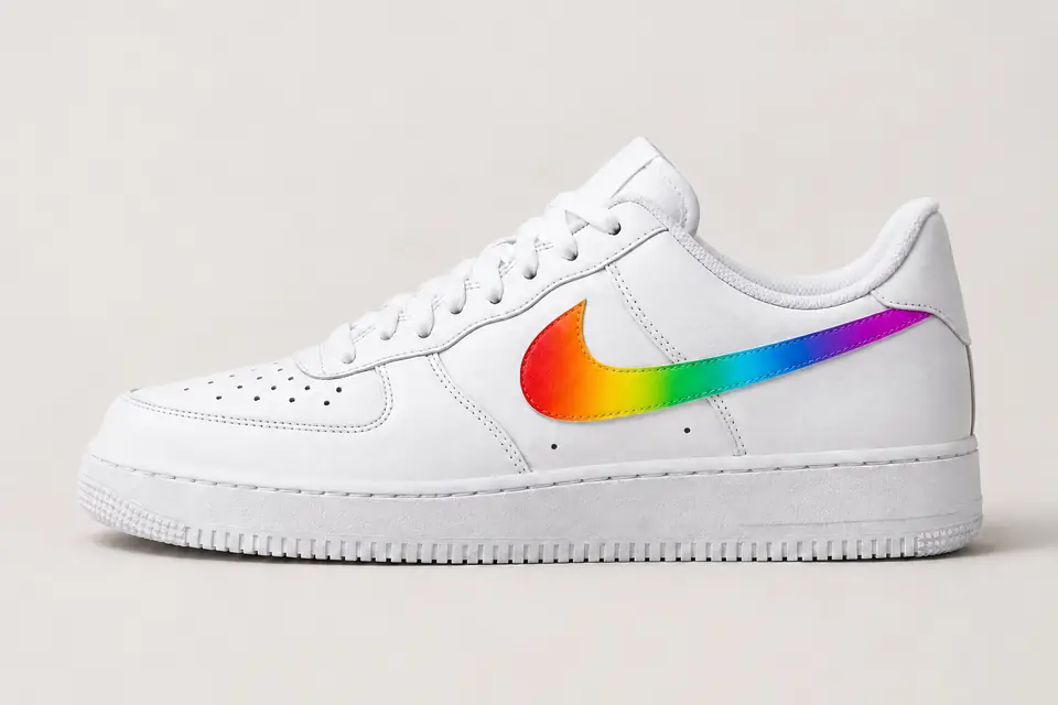 Air Force One Couleur Pastel Femme coloris multicolore, vue de profil