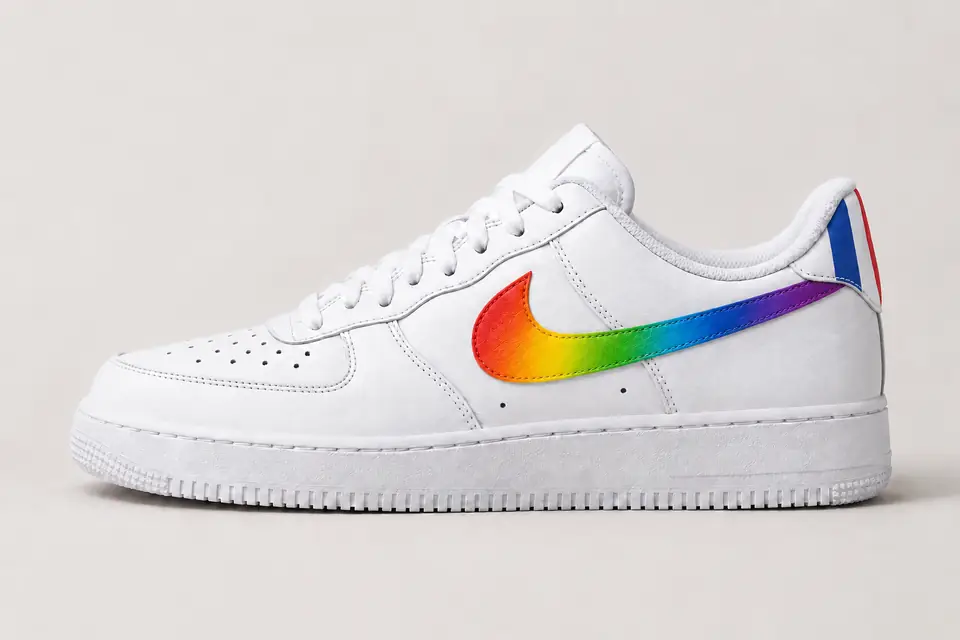 Air Force One Marseille coloris multicolore, vue de profil